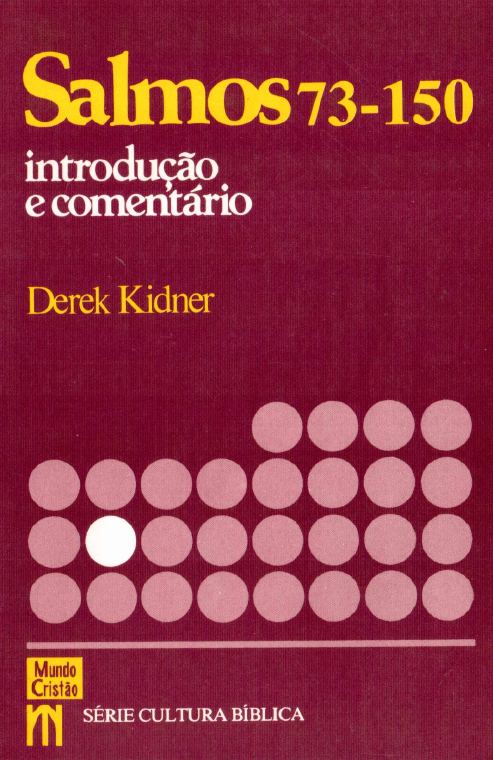 Capa de 3 - Salmos 73  a 150   - Introdução e comentario