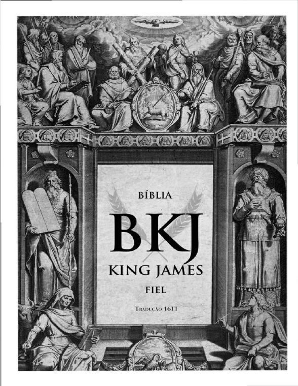 Capa de Bíblia King James 1611