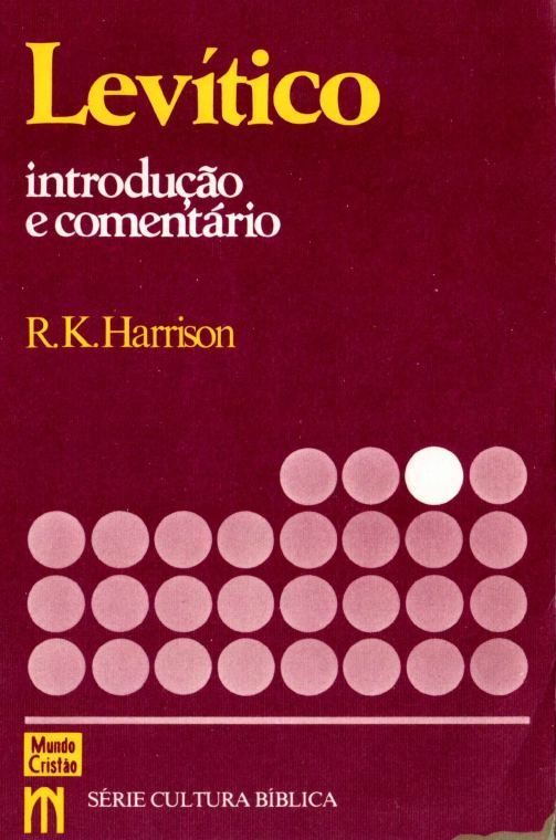 Capa de 3 - Levitico - Introdução e Comentário