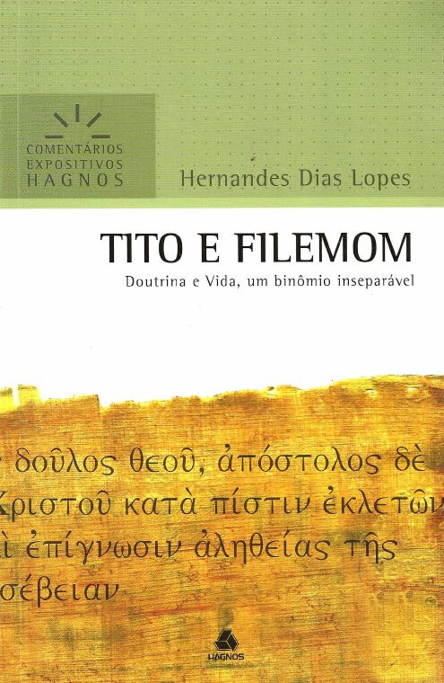 Comentário Bíblico — Tito Filemom