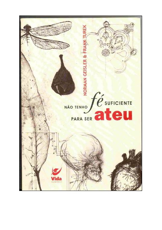 Capa de Não Tenho Fé Suficiente para Ser Ateu
