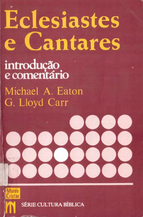Capa de 5 - Eclesiastes e Canteres