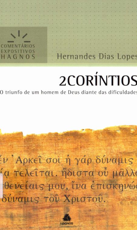 Comentário Bíblico — 2 Corintios